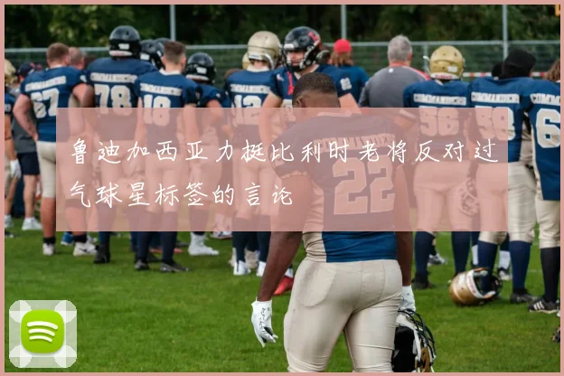 鲁迪加西亚力挺比利时老将反对过气球星标签的言论